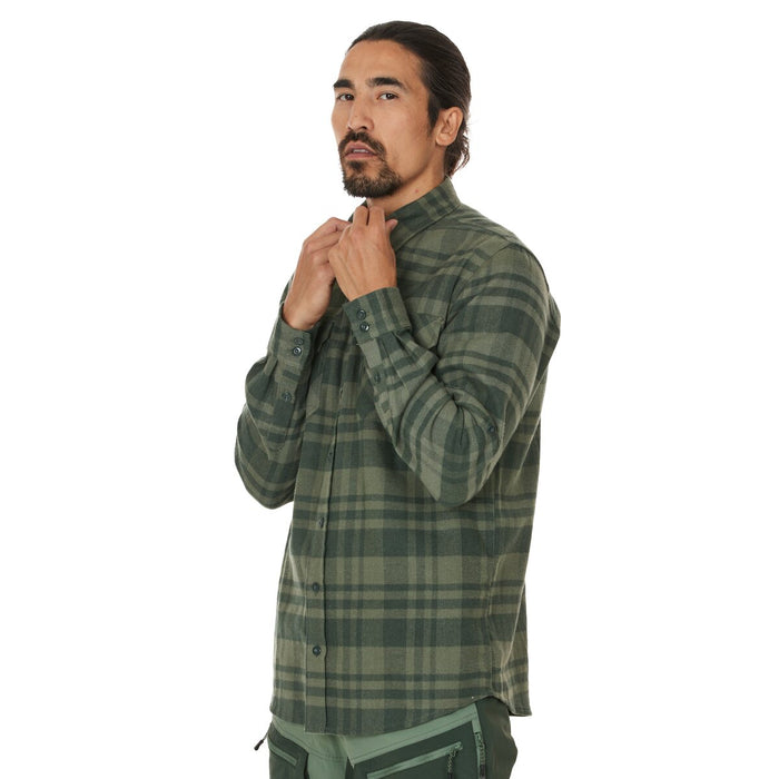 WHISTLER Flannel M Checked Shirt Shirt 3053 Deep Forest