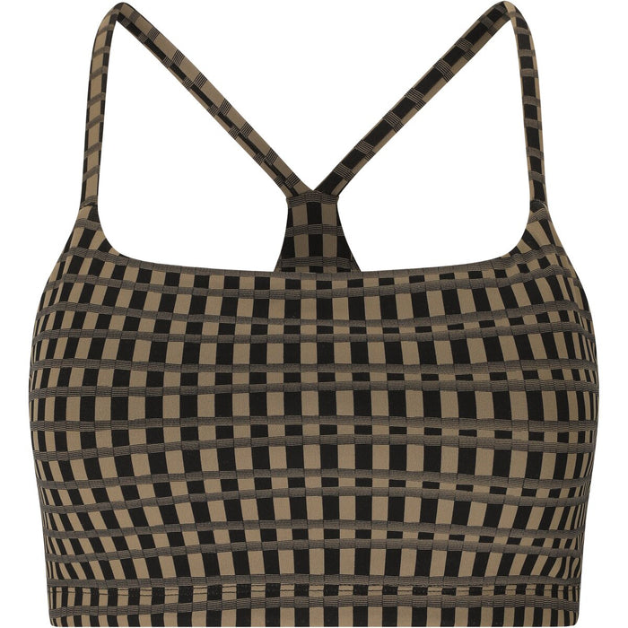 ATHLECIA Fleurie W Printed Sports Bra Sports Bra P3884 Brown Matrix