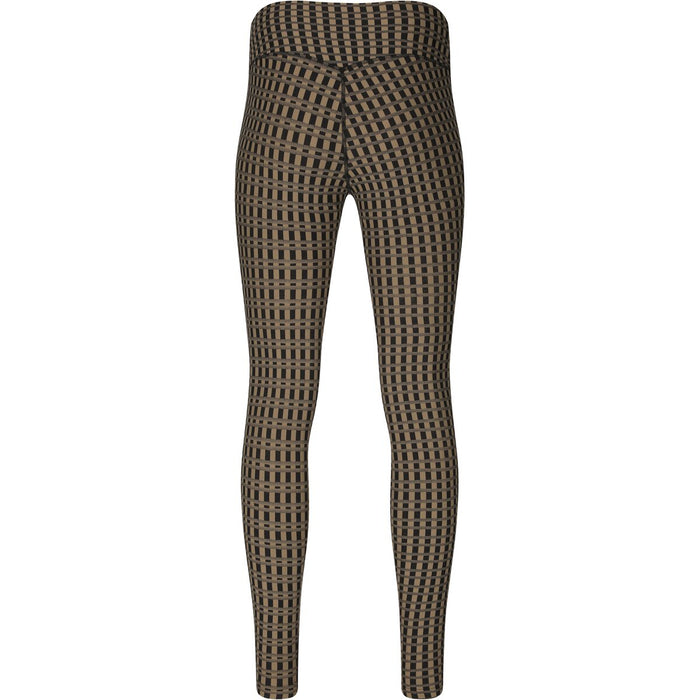 ATHLECIA Fleurie W Printed Tights Tights P3884 Brown Matrix