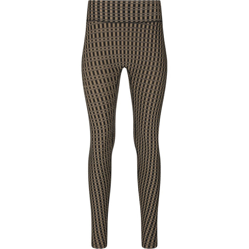 ATHLECIA Fleurie W Printed Tights Tights P3884 Brown Matrix