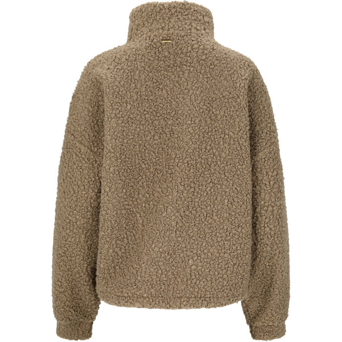 ATHLECIA Florrie W Sherpa Half zip Sweatshirt 3040 Fallen Rock