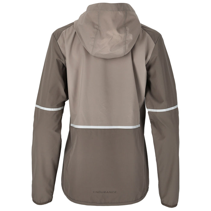 ENDURANCE Flothar W Jacket W/Hood Running Jacket 3139 Driftwood