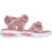 ZIGZAG Flouer Kids Sandal W/lights Sandal 4221 Light Mahogany