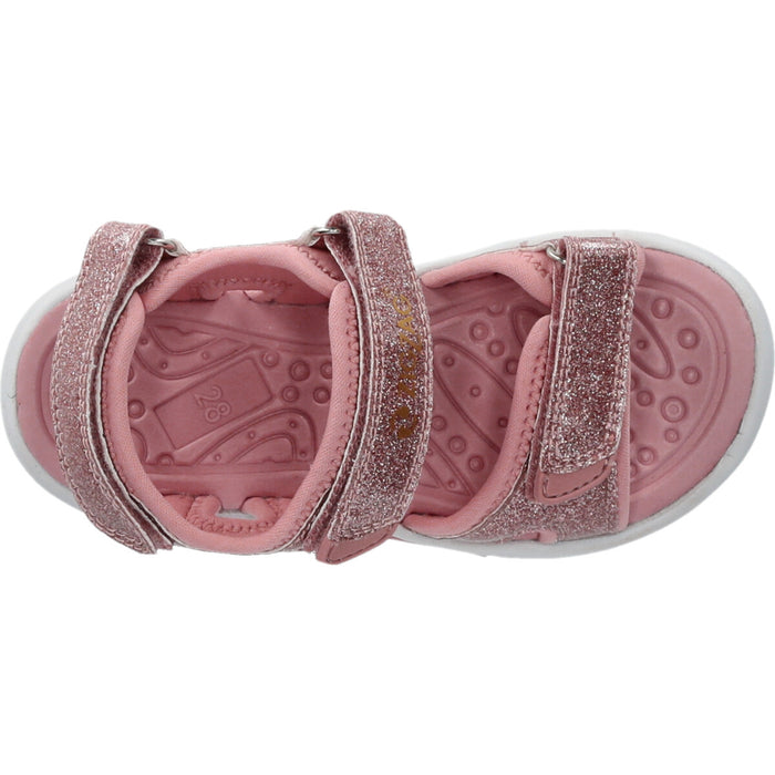 ZIGZAG Flouer Kids Sandal W/lights Sandal 4221 Light Mahogany