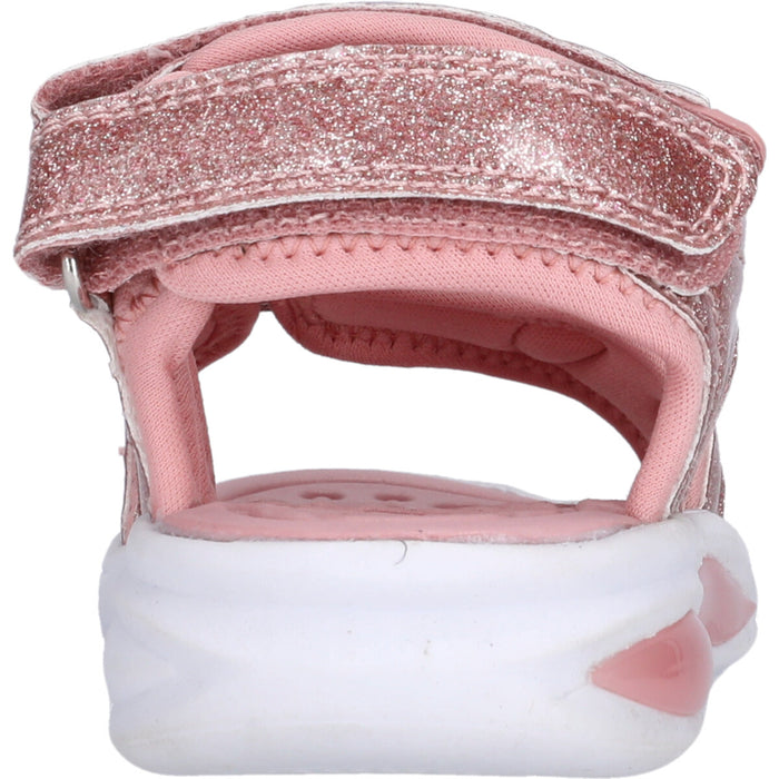 ZIGZAG Flouer Kids Sandal W/lights Sandal 4221 Light Mahogany