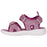 ZIGZAG Flouer Kids Sandal W/lights Sandal 4372 Keepsake Lilac
