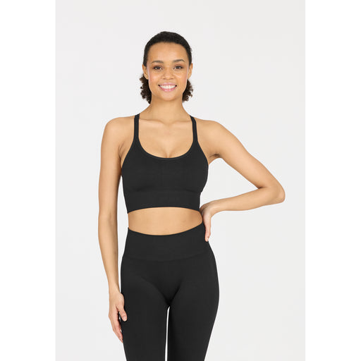 ATHLECIA Foan V3 Seamless Bra Sports Bra 1001 Black