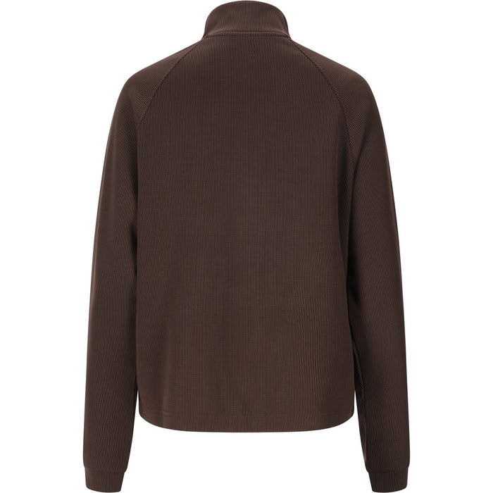 ATHLECIA Franye W Half Zip Sweatshirt 1294 Chocolate Torte