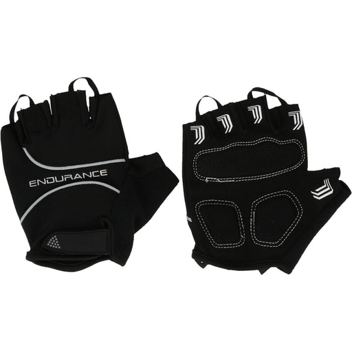 ENDURANCE Fraserburgh Cycling Gloves Gloves 1001S Black
