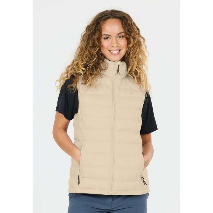 WHISTLER Froze W Light Puffer Vest Vest 1265 Island Fossil