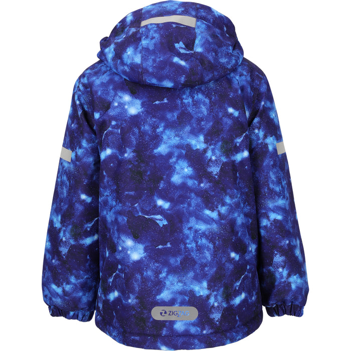 ZIGZAG Funzone Printed Ski Jacket W-PRO 10000 Jacket 2047 Surf the Web