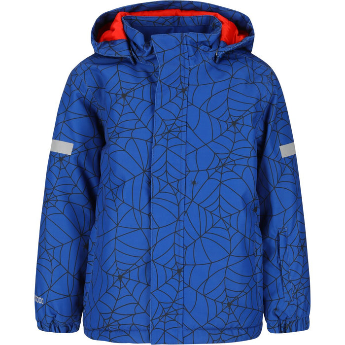 ZIGZAG Funzone Printed Ski Jacket W-PRO 10000 Jacket 2238A Nautical Blue