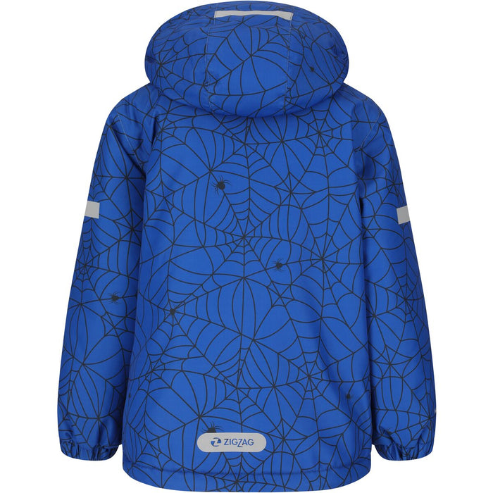 ZIGZAG Funzone Printed Ski Jacket W-PRO 10000 Jacket 2238A Nautical Blue