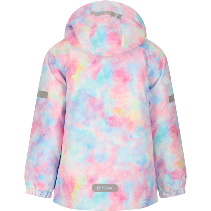 ZIGZAG Funzone Printed Ski Jacket W-PRO 10000 Jacket 2309 Blue Frost