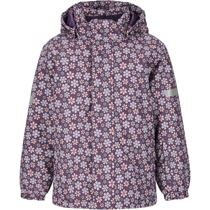 ZIGZAG Funzone Printed Ski Jacket W-PRO 10000 Jacket 4411 Grape Compote