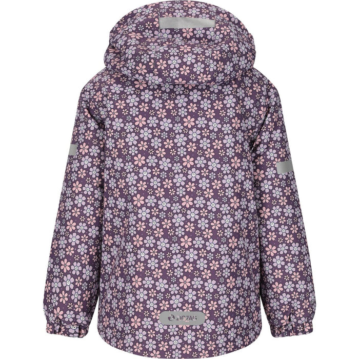ZIGZAG Funzone Printed Ski Jacket W-PRO 10000 Jacket 4411 Grape Compote