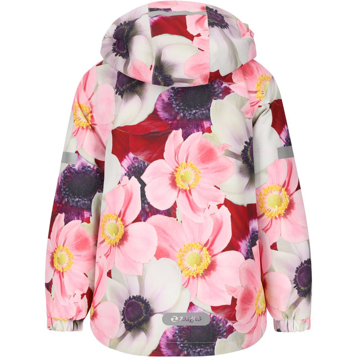 ZIGZAG Funzone Printed Ski Jacket W-PRO 10000 Jacket 4416 Pink Lady