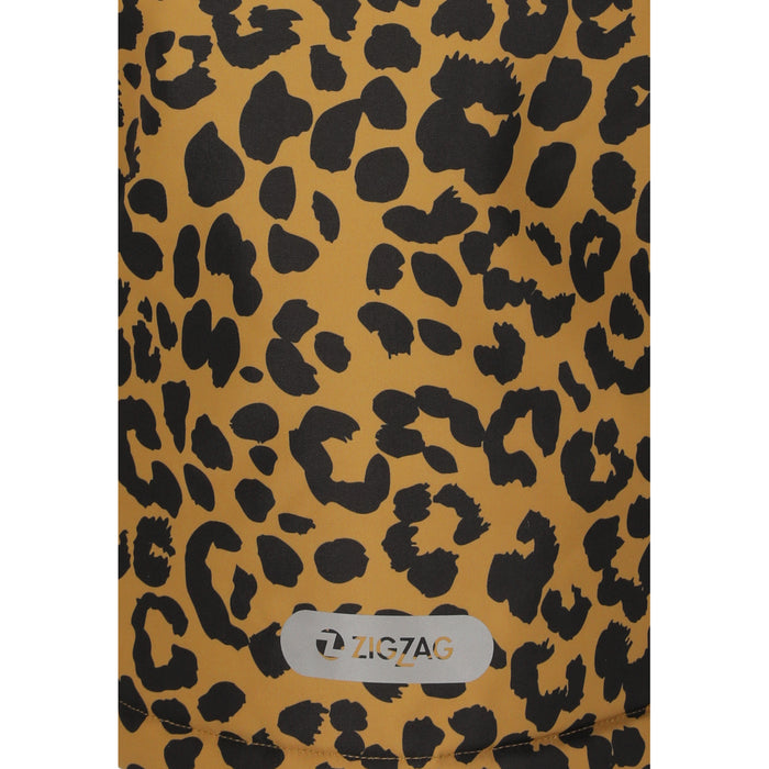 ZIGZAG Funzone Printed Ski Jacket W-PRO 10000 Jacket 5263 Dull Gold