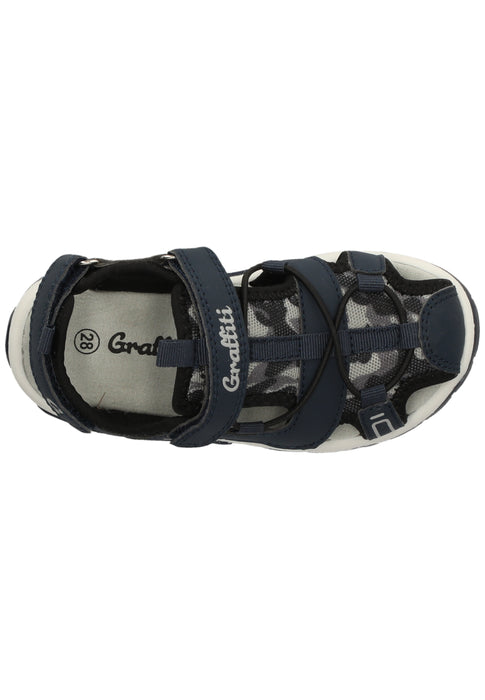 Arsizio Kids Closed Sandal W/Lights