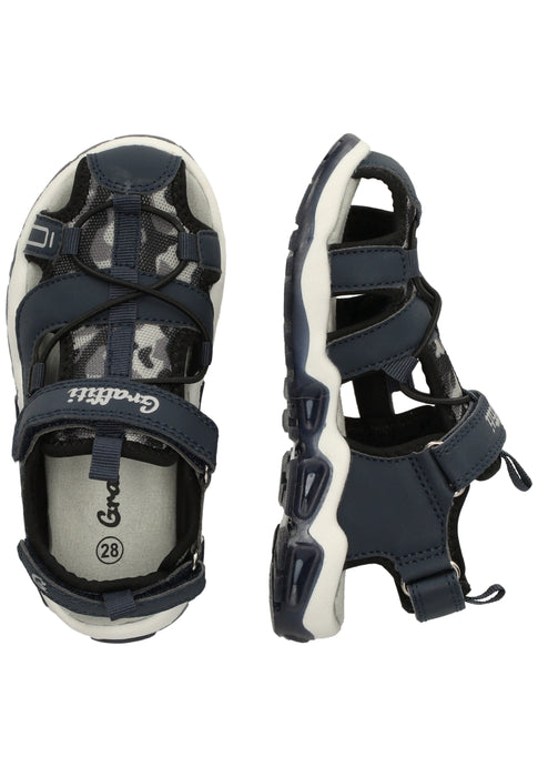 Arsizio Kids Closed Sandal W/Lights
