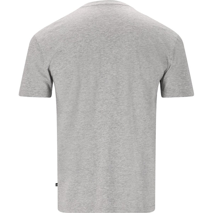 CRUZ Gander M printed SS T-Shirt T-shirt 1005 Light Grey Melange
