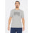 CRUZ Gander M printed SS T-Shirt T-shirt 1005 Light Grey Melange