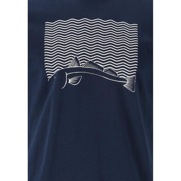 CRUZ Gander M printed SS T-Shirt T-shirt 2002 Navy