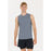 ENDURANCE Geaymay M Sleeveless Tee T-shirt 2182 Flint Stone
