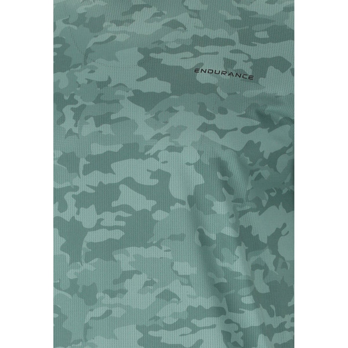 ENDURANCE Genen M SS Tee T-shirt P3878 Blue Camouflage