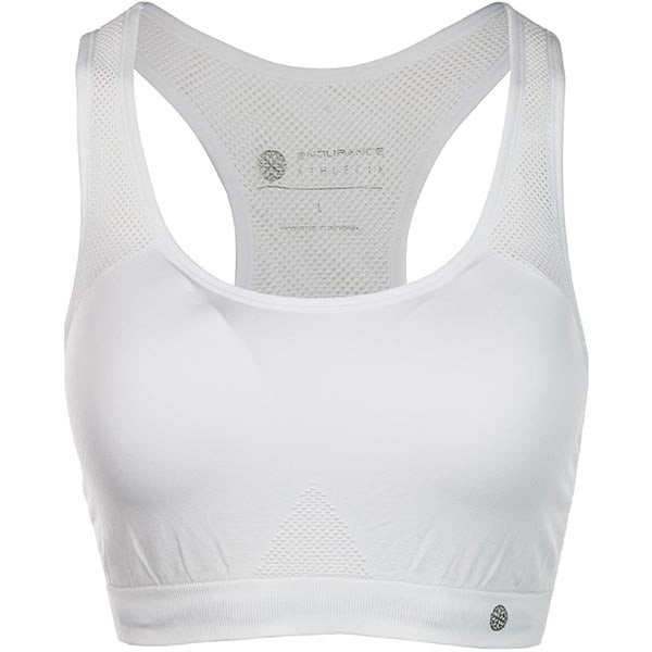 ENDURANCE George West W Bra Sports Bra 1002 White