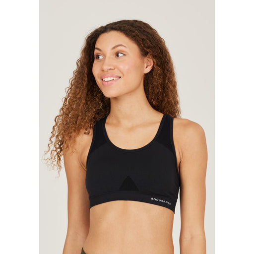 ENDURANCE George West W bra Sports Bra 1001 Black