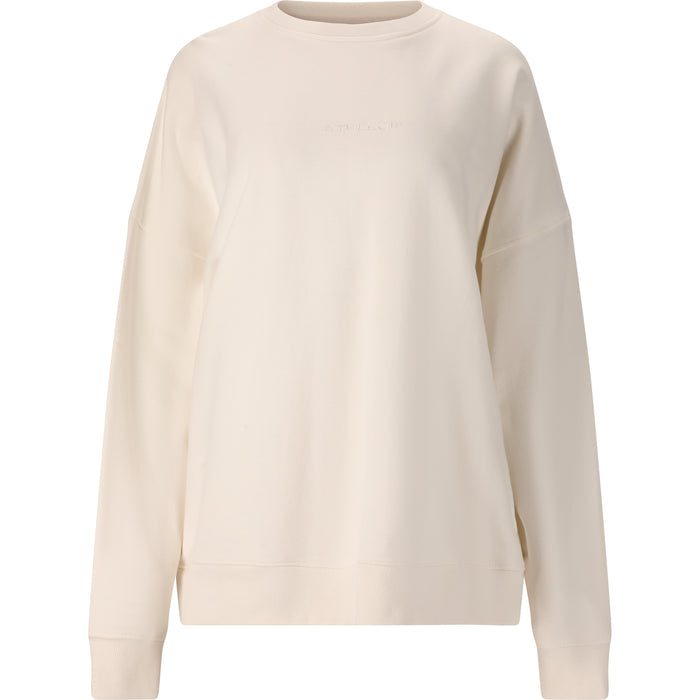 ATHLECIA Gidon W Oversized Crew Neck Sweatshirt 1207 Vaporous Gray