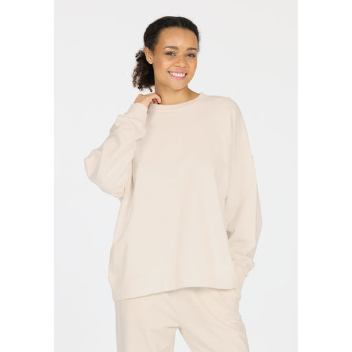 ATHLECIA Gidon W Oversized Crew Neck Sweatshirt 1207 Vaporous Gray