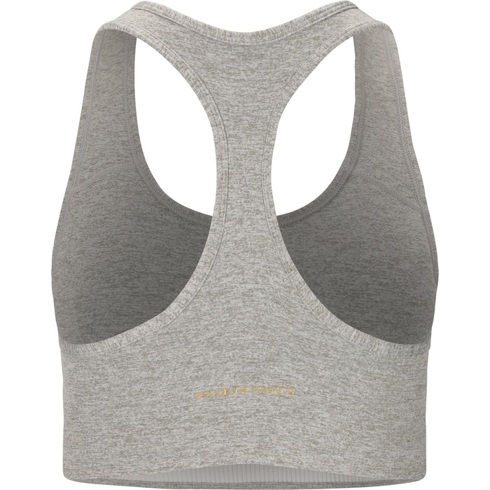 ENDURANCE Gillia Yoga W Sports Bra Sports Bra 1005 Light Grey Melange