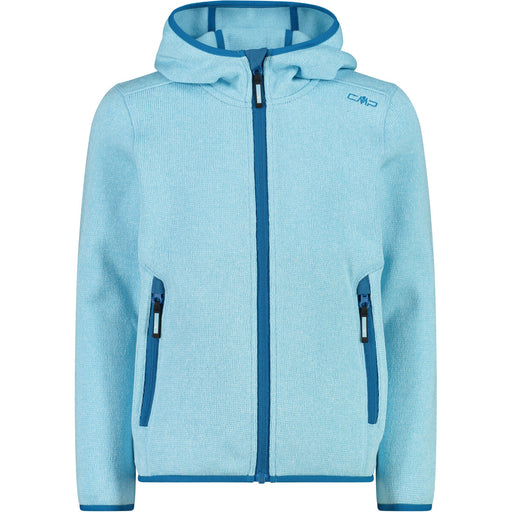 CMP Girl Jacket Fix Hood Fleece 10LP Anice-Giada