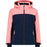 CMP Girl Jacket Snaps Hood Jacket 28NU BLUE INK-LOTUS