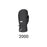 ZANIER Glockner.TW 2.0 Mitten Gloves ZA2000 Black