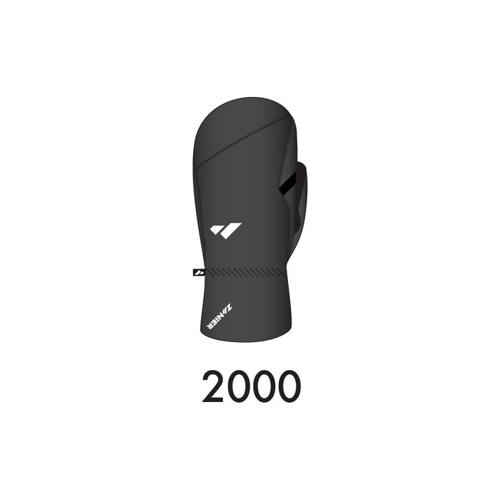 ZANIER Glockner.TW 2.0 Mitten Gloves ZA2000 Black