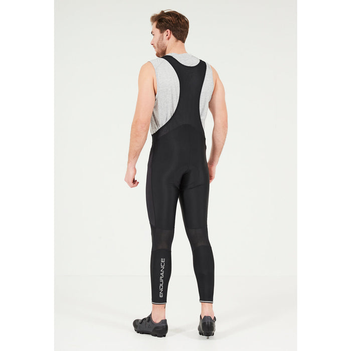 ENDURANCE Gorsk M AY Long Windblock Cycling Tights W/Bib XQL Cycling Tights 1001 Black