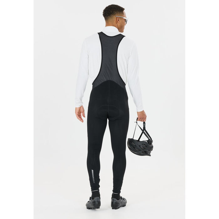 ENDURANCE Gorsk V2 M Long Thermal Windblock Cycling Tights W/Bib Cycling Tights 1001 Black