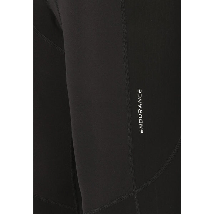 ENDURANCE Gorsk V2 M Long Thermal Windblock Cycling Tights W/Bib Cycling Tights 1001 Black