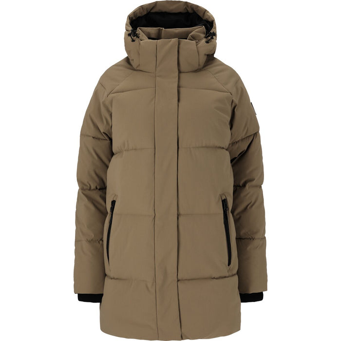 WHISTLER Greyston W Long Puffer Jacket Jacket 1065 Chocolate Chip