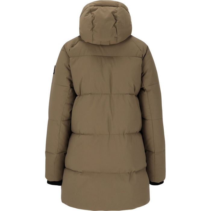 WHISTLER Greyston W Long Puffer Jacket Jacket 1065 Chocolate Chip