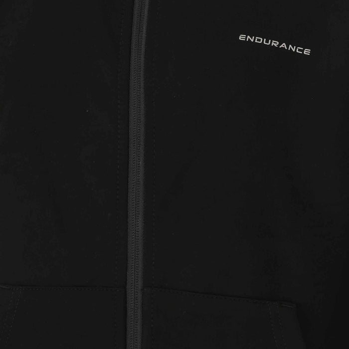 ENDURANCE! Grovent Jr. Full Zip Hoody Sweatshirt 1001 Black