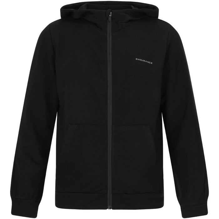 ENDURANCE! Grovent Jr. Full Zip Hoody Sweatshirt 1001 Black