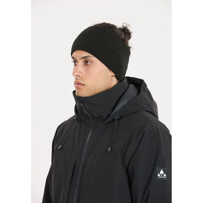WHISTLER Guidos Knitted Headband Hoods 1111 Black Melange