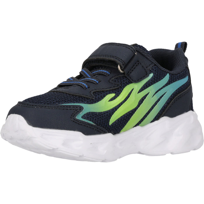 ZIGZAG Gukal Kids Shoe w/Lights Shoes 2002 Navy