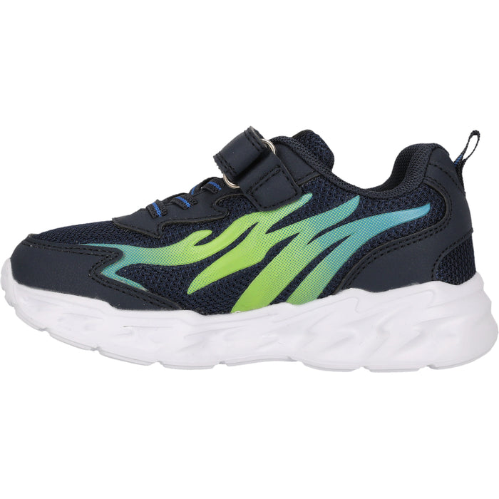 ZIGZAG Gukal Kids Shoe w/Lights Shoes 2002 Navy