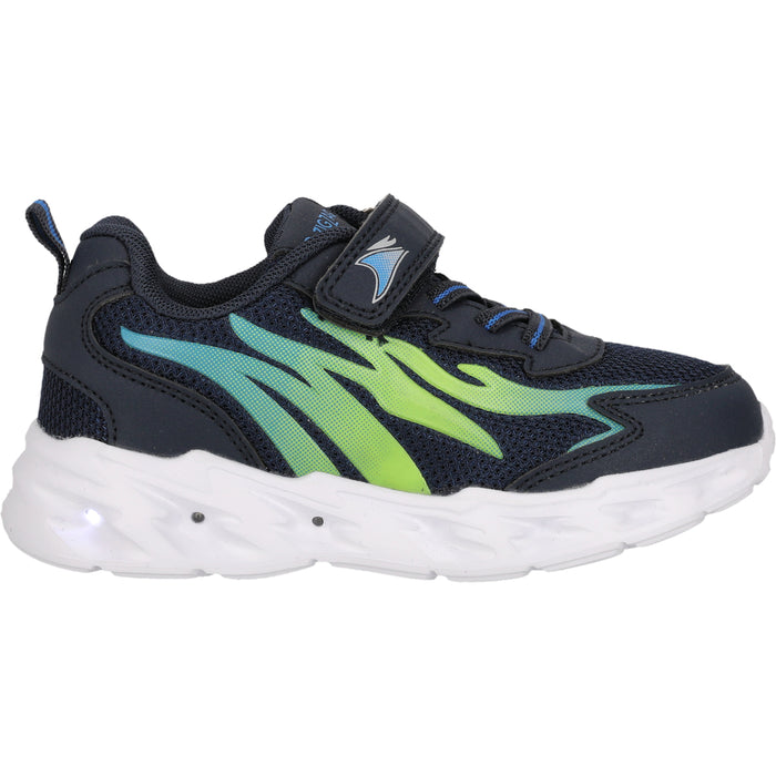 ZIGZAG Gukal Kids Shoe w/Lights Shoes 2002 Navy