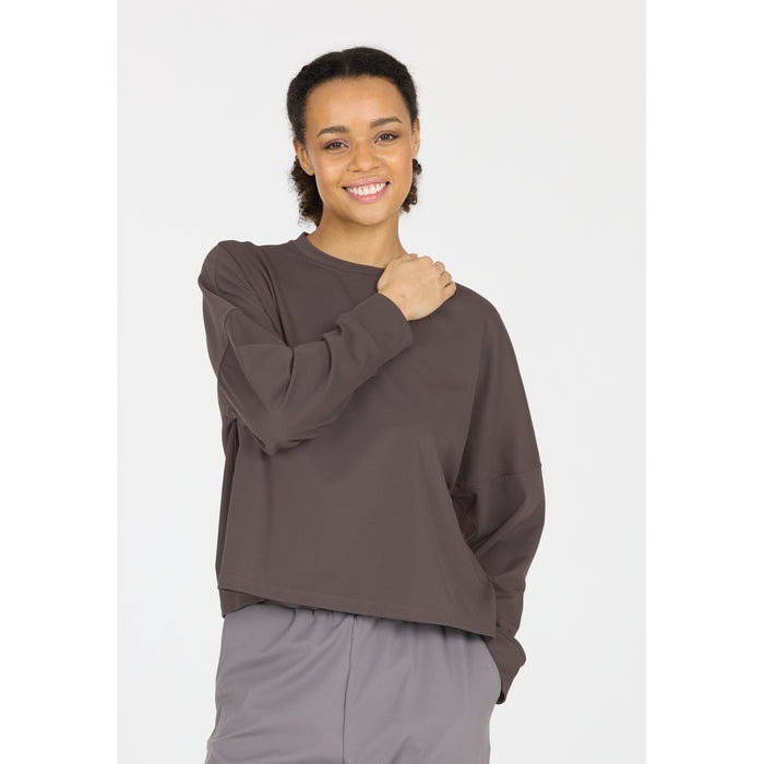 ATHLECIA Guyana W Crew Neck Sweatshirt 1290 Shale